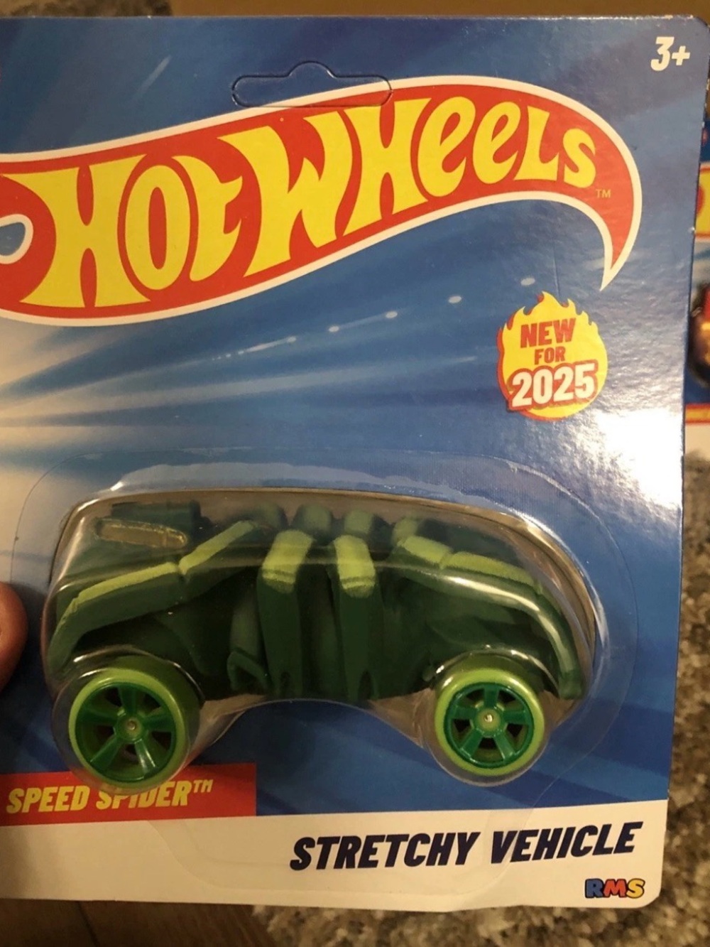 Hot Wheels Stretchy Vehicle Assortment - Multi-Color Pack Complete Set of 4 - Picture 3 of 12